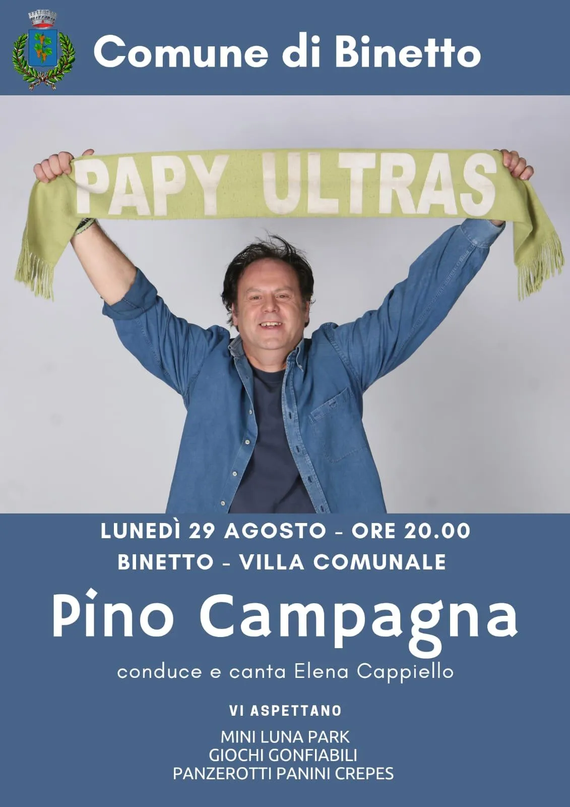 manifesto spettacolo Pino Campagna